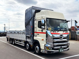 大型低床 アコーディオン車